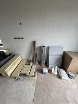Krb - materiál na krbovú obstavbu - 1/2 ceny