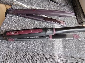 2x žehlička na vlasy