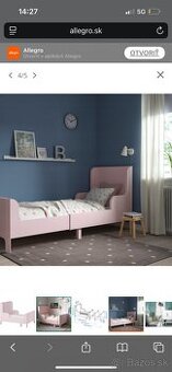 Detska postel rastuca busunge ikea