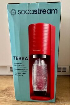 Výrobník sódy SodaStream Terra red