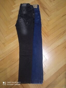 riflové nohavice s nastaviteľným pásom - 1