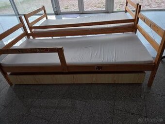 Poschodova postel/2 postele