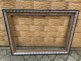 Veľký drevený rám na obraz