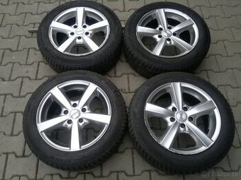 Elektrony Dezent Chrom 5x112 r16, zimné pneu. 205/55 r16