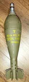 Znehodnotená minometka 82mm, juhoslávia