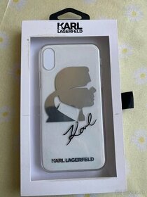Obaly na iPhone X Karl Lagerfeld