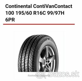 Continental 100 VAN  195/60 R16 C 99/97 - 1