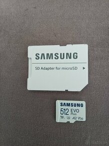Samsung 512 GB EVO Plus MicroSDXC, Záruka 10/2033