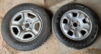 Celoročné pneumatiky s diskami už len 1ks 215/65R16 - 1