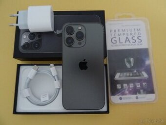 iPhone 13 PRO 128GB GRAPHITE - ZÁRUKA 1 ROK - 100% BATERIA