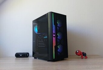 Herný pc 6jadro Ryzen 5 5500 3,60ghz/NVME/RX5700XT 8GB