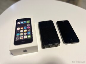 iPhone 5S Space Grey 16GB + púzdro
