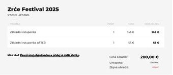 Zrce 2025 1. a 2. termin