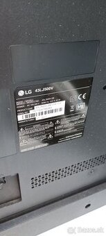 Predam pokazeny rozbity TV LG 43LJ500V