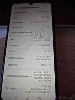 Predám  Huawei y6p 2020.