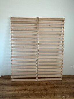 2x nový, nepoužitý masívny rošt 80x200cm
