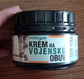 Krém na vojenskú obuv