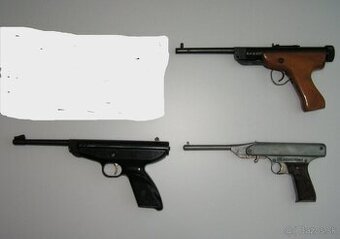 Historicka vzduchovka/vzduchova pistol