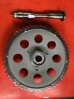 Rozeta a oska JAWA pionier