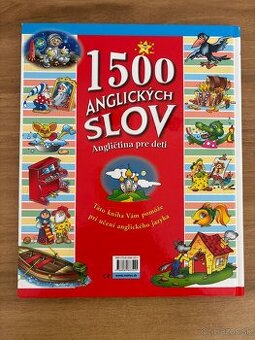 Kniha 1500 anglických slov