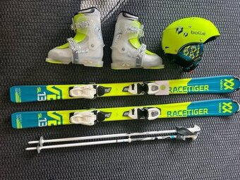 Detské/juniorské lyže Volkl 120cm -žlto modré