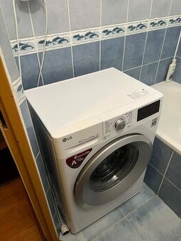 Predám: Slim práčka LG F60J5WN4W (Inverter Motor, 6,5kg)