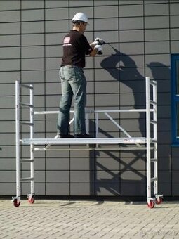 Pojazdné hliníkové lešenie. EL 75