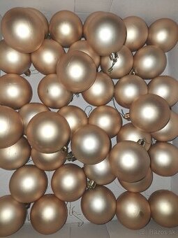 Plastové vianočné gule 40ks - 1