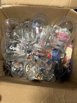 Sklenené poháre / štamprlíky – veľký mix, viac kusov