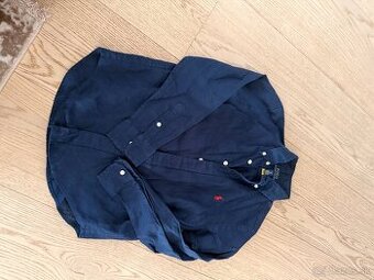 RALPH LAUREN lanová košela chlapec veľ. 140 cm 9-10 rokov