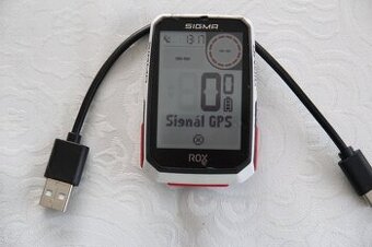 Predám cyklopočítač s gps Sigma Rox4