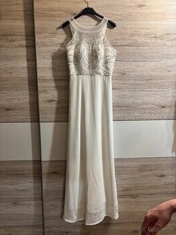 Biele slávnostné šaty