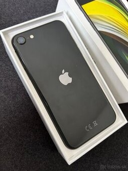 iPhone SE 2020 64GB black - 100% batéria