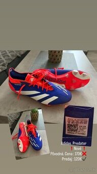 Predám Futbalove kopačky Adidas plus brankárske rukavice