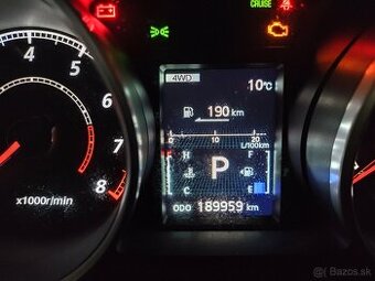 Mitsubishi Outlander 2010, 2.4, benzín, CVT prevodovka