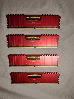 Predám RAM pamäte DDR4 16GB (4×4GB) 2666 MHz