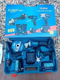 3-dielna Set aku náradie 2x aku