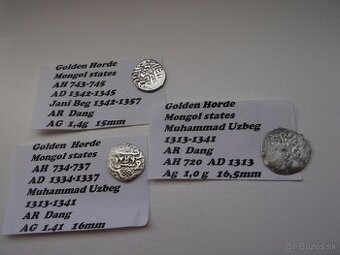 Mince starovek Zlatá Horda   AG