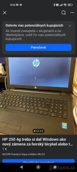P.O.Z.O.R. HP treba si dať Windows