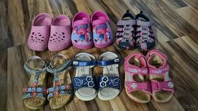 Detská dievčenská obuv, veľkosť 27