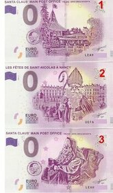 0 euro bankovka - Santa Claus , Svätý Mikuláš.