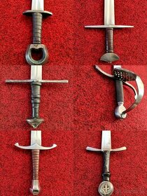 Výstavné meče na historický šerm