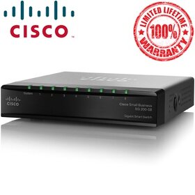 CISCO SG200-08 Switch 8-Port/10/100/1000Mbps/MAN/Desk