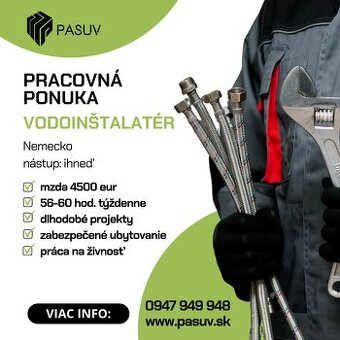 VODOINŠTALÁTER- Nemecko