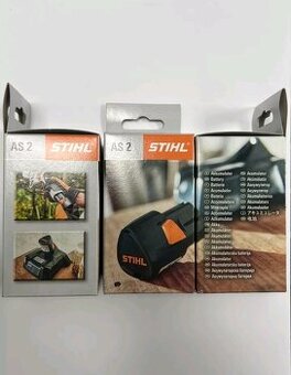 3X Nové AKu baterie STiHL AS 2 - 1