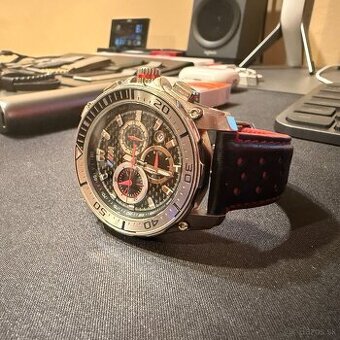 BMW M Carbon Chrono hodinky – originál (80262365455)