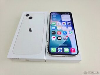 APPLE IPHONE 13 128GB STARLIGHT,ZDRAVIE BATERKY 100%