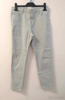 Dámske mentolové nohavice/rifle/džínsy (F&F) - 1