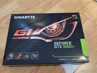 Grafická karta - Gigabyte GTX 1050 Ti 4GB DDR5 - 1