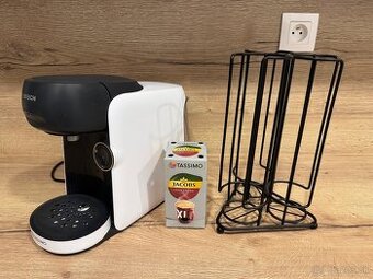 Kapsulový kávovar Bosch Tassimo Finesse biely - 1